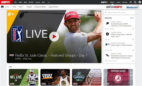 streaming sites for sports